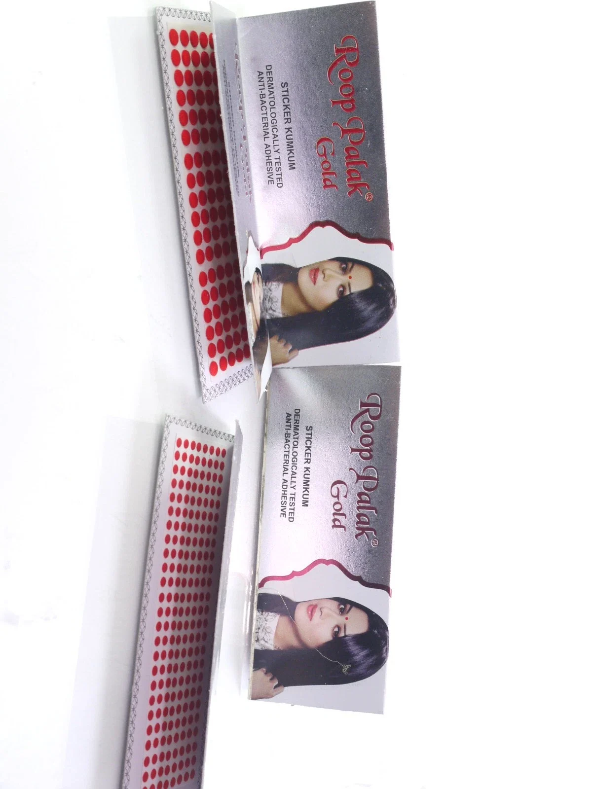 roop palak silver bindi